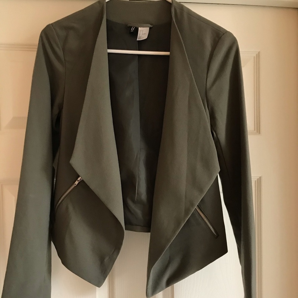 Olive green jacket